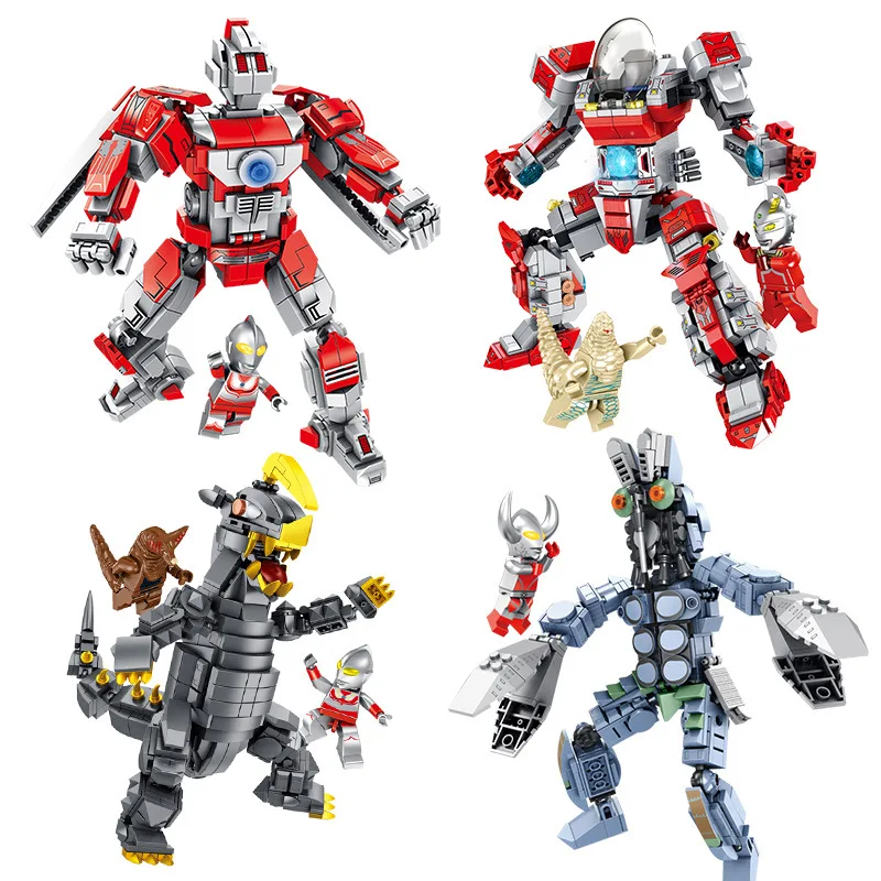 Multi--pan luo si Ultraman Series Children'S Educational DIY Small Particles Assembled Building Blocks Toy Taylor Ace
Multi--pan luo si Ultraman Series Children'S Educational DIY Small Particles Assembled Building Blocks Toy Taylor Ace