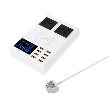 Multi-port Quick Charger LED Display Charging Adapter for iPhone Android Phones 2020 New
Multi-port Quick Charger LED Display Charging Adapter for iPhone Android Phones 2020 New