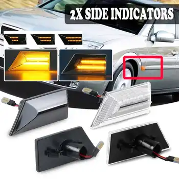 2PCS 12V Flowing Turn Signal Light Dynamic LED Side Marker Side Repeater Light Blinker for Opel for Vectra C for Signum 02-08
2PCS 12V Flowing Turn Signal Light Dynamic LED Side Marker Side Repeater Light Blinker for Opel for Vectra C for Signum 02-08