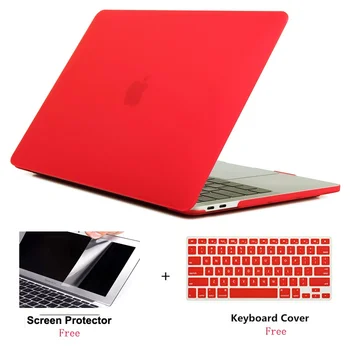 Frosted Surface Matte Hard Cover Case+Screen protector+Keyboard Cover For Macbook Air Pro Retina Touch Bar 11 12 13 15 16 inchs
Frosted Surface Matte Hard Cover Case+Screen protector+Keyboard Cover For Macbook Air Pro Retina Touch Bar 11 12 13 15 16 inchs