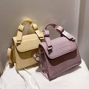 Crocodile pattern Small Tote bag 2020 New High-quality PU Leather Women's Designer Handbag Travel Shoulder Messenger Bag Purses
Crocodile pattern Small Tote bag 2020 New High-quality PU Leather Women's Designer Handbag Travel Shoulder Messenger Bag Purses