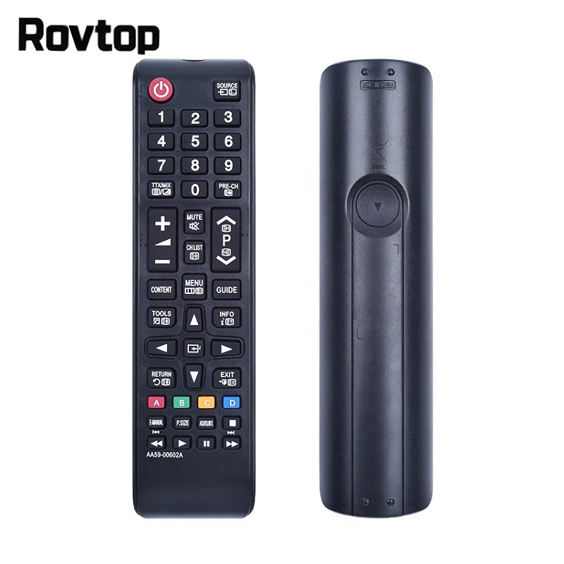 Rovtop Remote Control For Samsung TV Controller AA59-00602A AA59-00666A AA59-00741A AA59-00496A FOR LCD LED SMART TV
Rovtop Remote Control For Samsung TV Controller AA59-00602A AA59-00666A AA59-00741A AA59-00496A FOR LCD LED SMART TV