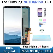 100% original AMOLED pour samsung Galaxy Note 8 N950 N950F affichage LCD écran tactile composant numérique pour samsung N8 pièces de réparation=