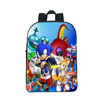 New Sonic Backpack 12inch Mini Kindergarten School Bags Beautiful Pattern Practicality Quality School Rucksack Daily Backpack 
New Sonic Backpack 12inch Mini Kindergarten School Bags Beautiful Pattern Practicality Quality School Rucksack Daily Backpack