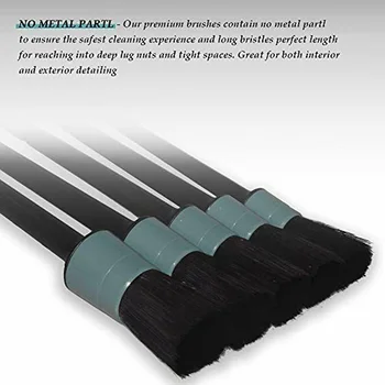 6PCS Car Detailing Brush Cleaning Natural Boar Multi-function Hair Brushes Tools
6PCS Car Detailing Brush Cleaning Natural Boar Multi-function Hair Brushes Tools