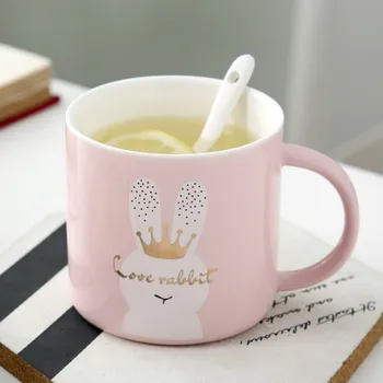 Milk Ceramic Mug with Spoon Cartoon Simple Plain Nordic Style Cute Mug with Deer Kubek Ceramiczny Cute Kids Cup Porcelain HH50MK
Milk Ceramic Mug with Spoon Cartoon Simple Plain Nordic Style Cute Mug with Deer Kubek Ceramiczny Cute Kids Cup Porcelain HH50MK
