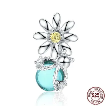 Silver 925 Charm for Original Women Silver Snake Bracelet Daisy and Firefly Design Jewelry Bead Accessoreis SCC1369
Silver 925 Charm for Original Women Silver Snake Bracelet Daisy and Firefly Design Jewelry Bead Accessoreis SCC1369
