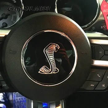 1pcs 3D Cobra Symbol Car Styling Auto Steering Wheel Center Decorative Badge Decal Sticker for Ford Mustang Shelby
1pcs 3D Cobra Symbol Car Styling Auto Steering Wheel Center Decorative Badge Decal Sticker for Ford Mustang Shelby
