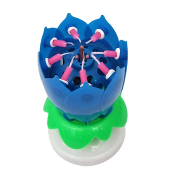 Innovative Cake Musical Candle Lotus Flower Rotating Happy Birthdays Candle Party DIY Cake Decoration Candles For Birthday Gift
Innovative Cake Musical Candle Lotus Flower Rotating Happy Birthdays Candle Party DIY Cake Decoration Candles For Birthday Gift
