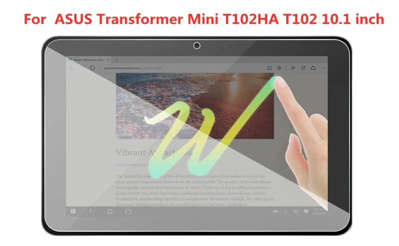 Tempered Glass Screen Protector For Asus Transformer Mini T102HA T102 10.1 inch Tablet Protective Film Guard 
Tempered Glass Screen Protector For Asus Transformer Mini T102HA T102 10.1 inch Tablet Protective Film Guard