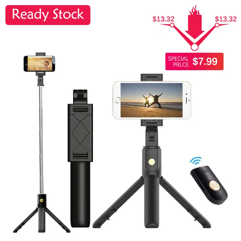 New Style Bluetooth Selfie Stick Remote Control Tripod Universal Handphone Live Photo Shoot Useful Product Multi-functional
New Style Bluetooth Selfie Stick Remote Control Tripod Universal Handphone Live Photo Shoot Useful Product Multi-functional