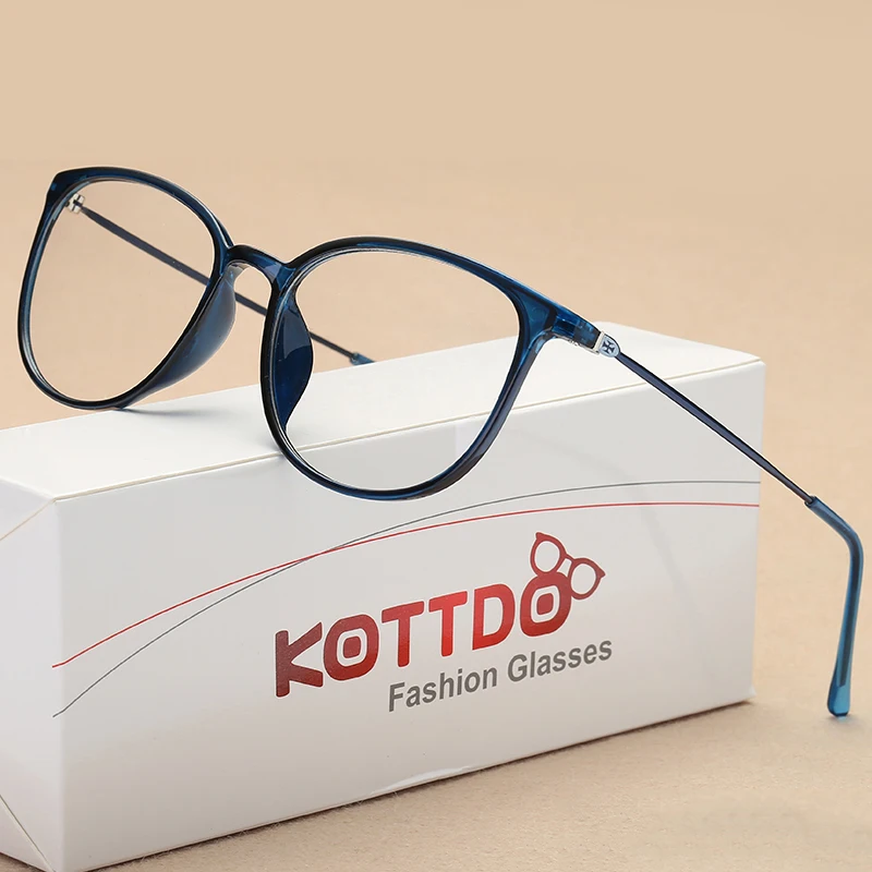 KOTTDO новые модные очки женские квадратные пластиковые оптическая оправа