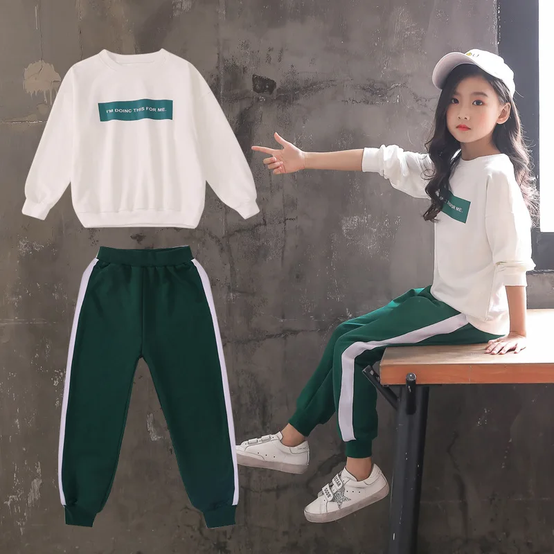 Girls Autumn New Style Set 2020 New Products Children Sports Two-Piece Set Kids Fashionable Clothes Spring And Autumn Fashion Go
Girls Autumn New Style Set 2020 New Products Children Sports Two-Piece Set Kids Fashionable Clothes Spring And Autumn Fashion Go