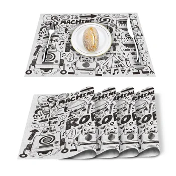 Alien Robot Cartoon Toy Placemat Washable Cotton Linen Table Cloth Pad Mat Rectangle Placemats Heat Resistant
Alien Robot Cartoon Toy Placemat Washable Cotton Linen Table Cloth Pad Mat Rectangle Placemats Heat Resistant