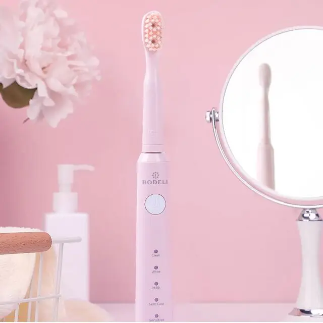 Blue light sterilization whitening sonic toothbrush Usb charged electric waterproof toothbrush with 2 brushheads and pearl gel
Blue light sterilization whitening sonic toothbrush Usb charged electric waterproof toothbrush with 2 brushheads and pearl gel