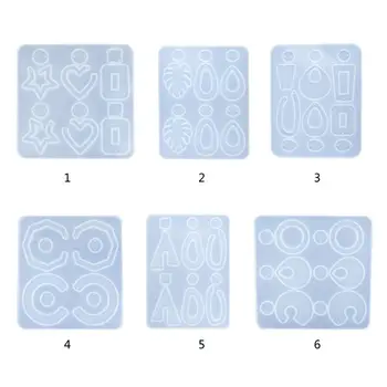 Crystal Resin Mold Geometric Irregular Earring Necklace Pendant Mould DIY Craft
Crystal Resin Mold Geometric Irregular Earring Necklace Pendant Mould DIY Craft