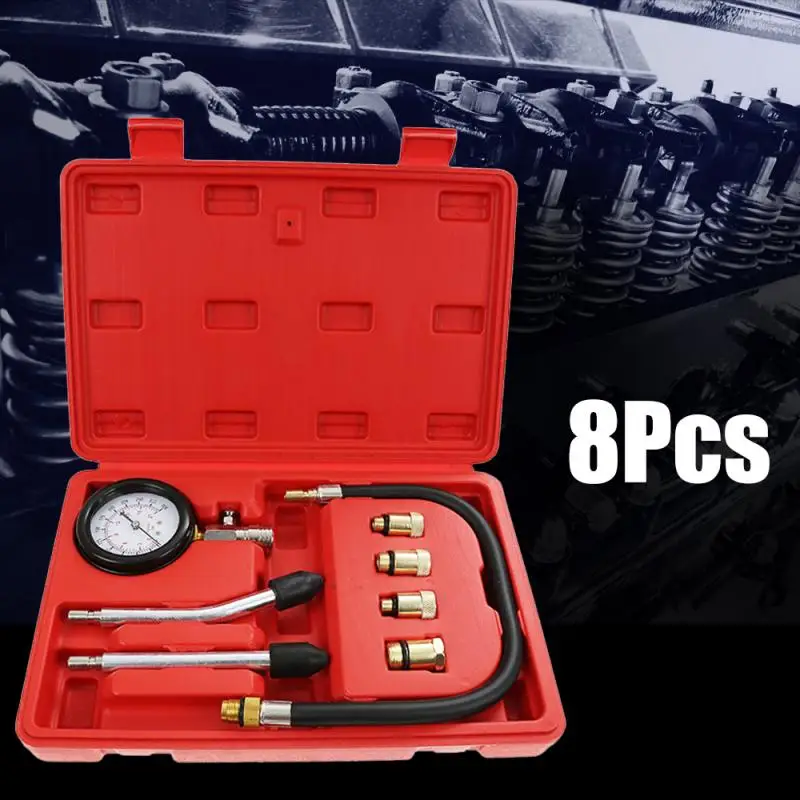 Cylinder pressure gauge Car Diagnostic Tool Engine Compression Gauge Vacuum Pressure Tester for Petrol Gas Compression Tester
Cylinder pressure gauge Car Diagnostic Tool Engine Compression Gauge Vacuum Pressure Tester for Petrol Gas Compression Tester