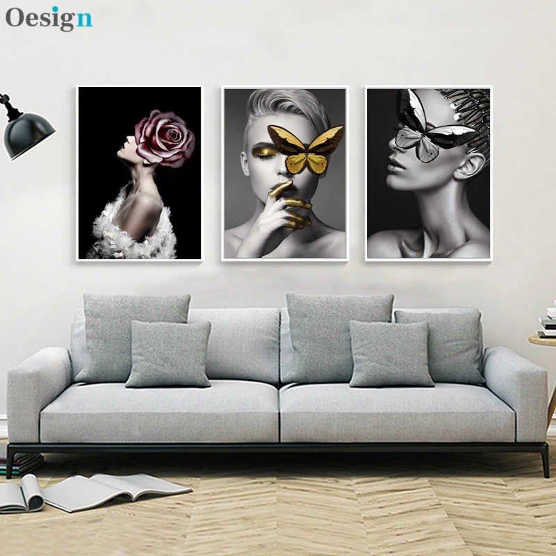 Quadros abstratos para meninas, quadros artÃsticos para decoração de sala de estar, pinturas decorativas na parede
Quadros abstratos para meninas, quadros artÃsticos para decoração de sala de estar, pinturas decorativas na parede