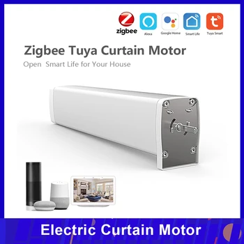 Tuya Smart Zigbee Electric Curtain Motor Auto Motorized Curtain Status Track Timing APP Remote Control For Alexa Google Home
Tuya Smart Zigbee Electric Curtain Motor Auto Motorized Curtain Status Track Timing APP Remote Control For Alexa Google Home