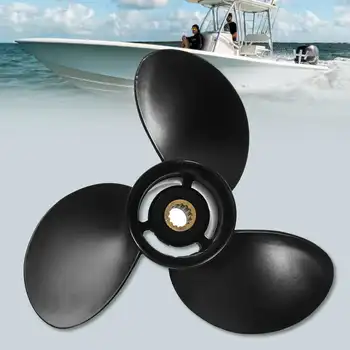 Hot 3BAB645180 9 1/4 x 9 Propeller For Tohatsu-Mercury Outboard 9.9-18HP Aluminum Alloy 3 Blades R Rotation 14 Spline Tooths Bl
Hot 3BAB645180 9 1/4 x 9 Propeller For Tohatsu-Mercury Outboard 9.9-18HP Aluminum Alloy 3 Blades R Rotation 14 Spline Tooths Bl