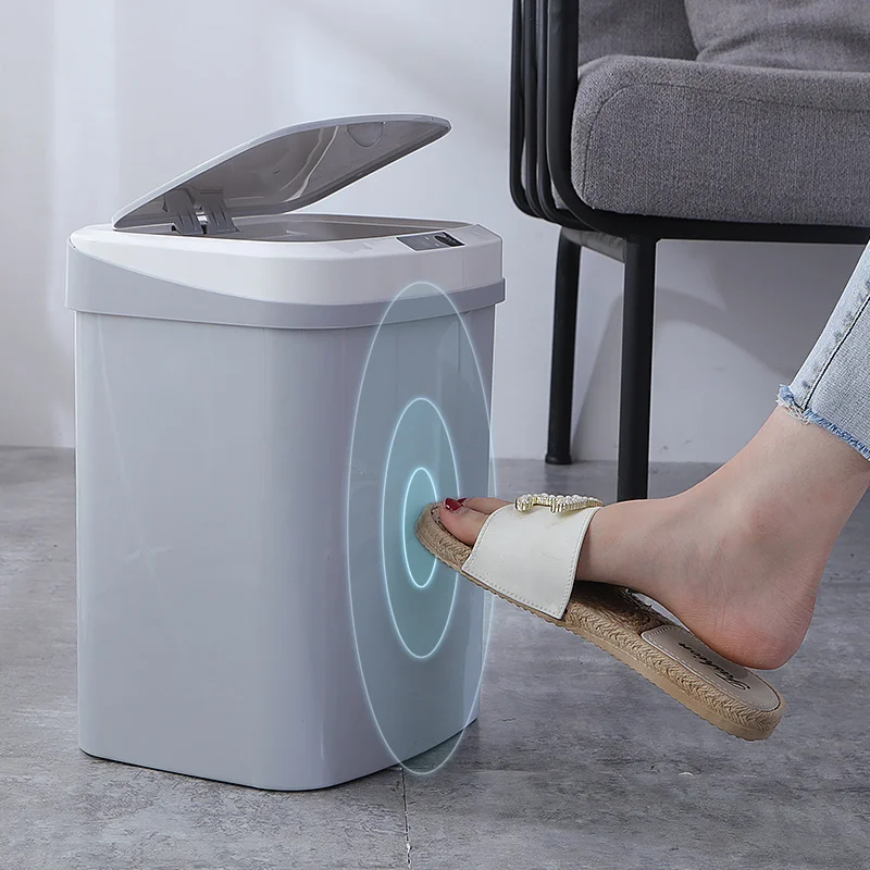 Konco Trash Can sensor Home intelligent Waste Bins Automatic Induction Electric Trash Can garbage trash bin for Kitchen Bathroom
Konco Trash Can sensor Home intelligent Waste Bins Automatic Induction Electric Trash Can garbage trash bin for Kitchen Bathroom