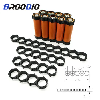 10PCS 18650 Lithium Battery Heat holder bracket 18650 Spacer Assembly Group Module DIY Battery Box Case Pack Splicing Bracket
10PCS 18650 Lithium Battery Heat holder bracket 18650 Spacer Assembly Group Module DIY Battery Box Case Pack Splicing Bracket