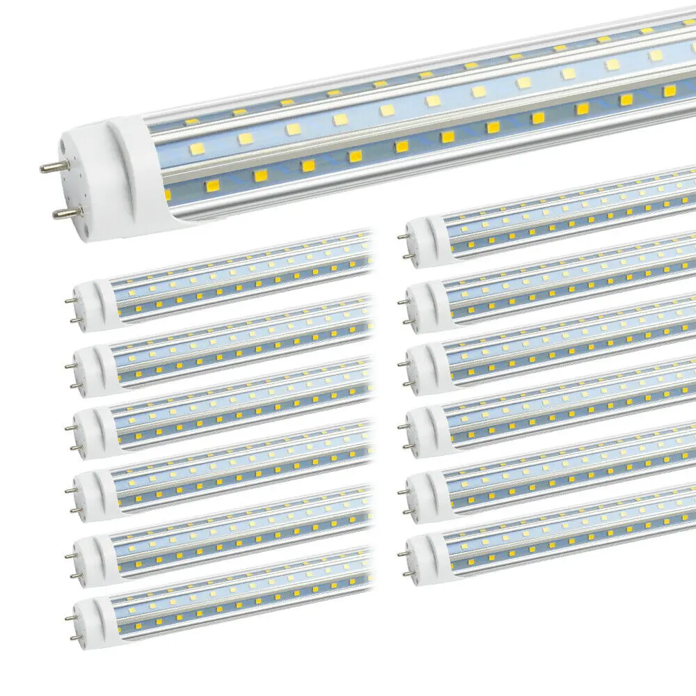 1200mm 1.2m 8ft 60W 288LEDS LED Tube Light Bulbs T8 4FT Bi Pin G13 48'' Replacement Shop led Lights 6000K 6000LM Bulb AC85-256V
1200mm 1.2m 8ft 60W 288LEDS LED Tube Light Bulbs T8 4FT Bi Pin G13 48'' Replacement Shop led Lights 6000K 6000LM Bulb AC85-256V