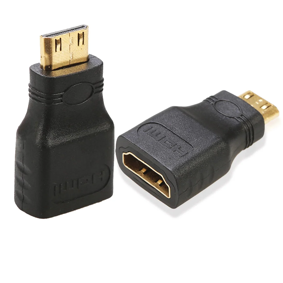 1080P Mini HDMI Extension Adapter Mini HDMI Type C Male to HDMI Type A Female Converter Gold-Plated
1080P Mini HDMI Extension Adapter Mini HDMI Type C Male to HDMI Type A Female Converter Gold-Plated