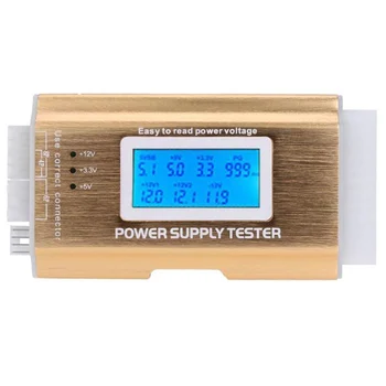HOT-Digital LCD Computer PC Power Supply Tester Checker ATX Power Supply 20/24 Pin Computer Measuring Diagnostic Tester New
HOT-Digital LCD Computer PC Power Supply Tester Checker ATX Power Supply 20/24 Pin Computer Measuring Diagnostic Tester New