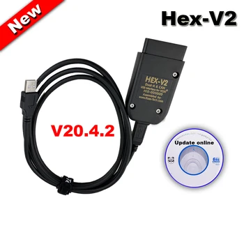 Hex-V2 5053 V2 COM 20.4 VAGCOM 20.4.2 HEX V2 Enthusiast K CAN USB Interface Unlimited Diagnose Interface FOR VW AUDI Skoda Seat
Hex-V2 5053 V2 COM 20.4 VAGCOM 20.4.2 HEX V2 Enthusiast K CAN USB Interface Unlimited Diagnose Interface FOR VW AUDI Skoda Seat