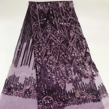 Madison Fashion Sequence Lace Fabric Nigerian French Tulle Laces Fabrics High Quality African Sequins Lace Fabric for Wedding
Madison Fashion Sequence Lace Fabric Nigerian French Tulle Laces Fabrics High Quality African Sequins Lace Fabric for Wedding