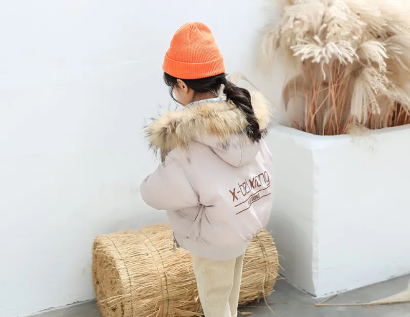 2019 Winter Boys Girls Down Jackets Hooded Outerwear Children Warm Thick Jacket Kids Clothes Outerwear Boy Girl Coats Ski Jacket (5)