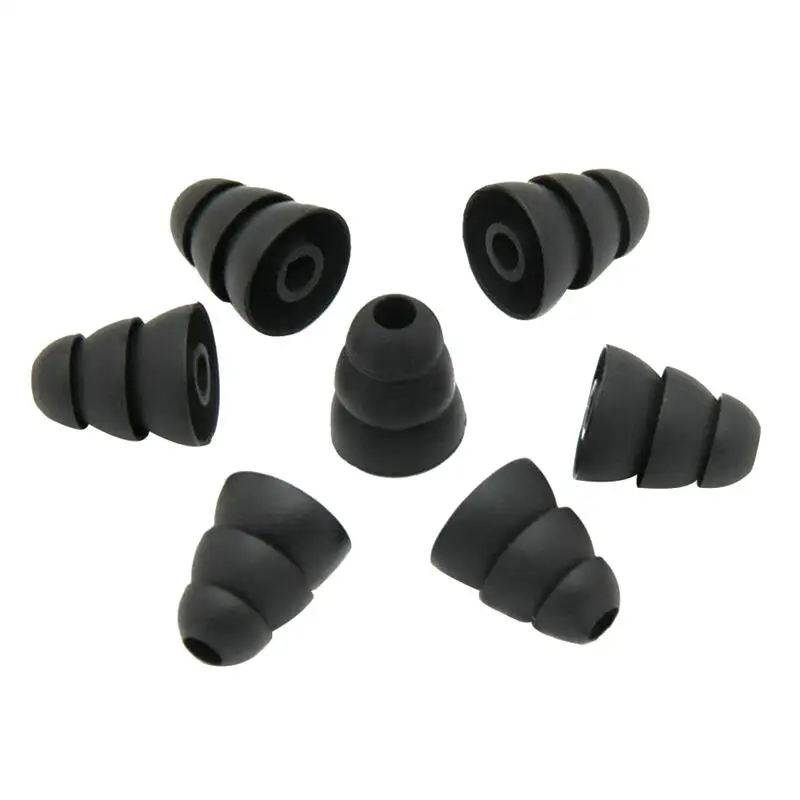 1 Pair of 3.8mm Three Layers Silicone Ear Sleeve In-Ear Earphone Covers Earbud Cap Replacement Eartips Earplug Ear Pads Cushion
1 Pair of 3.8mm Three Layers Silicone Ear Sleeve In-Ear Earphone Covers Earbud Cap Replacement Eartips Earplug Ear Pads Cushion
