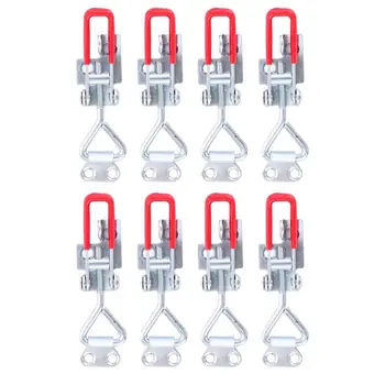8pcs Pull-Action Latch Toggle Clamp Quick Release Pull Latch Toggle Clamp
8pcs Pull-Action Latch Toggle Clamp Quick Release Pull Latch Toggle Clamp