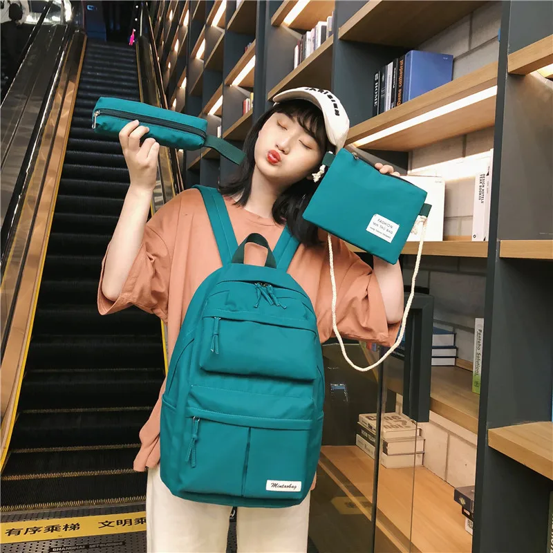 3 Piece Set Campus High School Bags for Teenage Girls Oxford Backpack Bag School Women Bookbags Teen Student Schoolbag Big 2020
3 Piece Set Campus High School Bags for Teenage Girls Oxford Backpack Bag School Women Bookbags Teen Student Schoolbag Big 2020