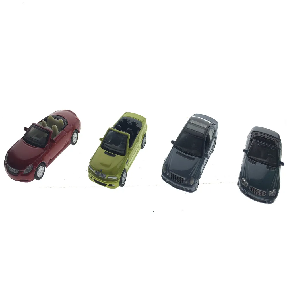 architecture model metal car kits toy6