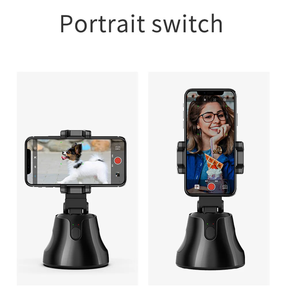 Smartphone Photo Stand 360 ° Infinite Horizontal Rotation AI Recognition Object Tracking Smart Following Holder
Smartphone Photo Stand 360 ° Infinite Horizontal Rotation AI Recognition Object Tracking Smart Following Holder