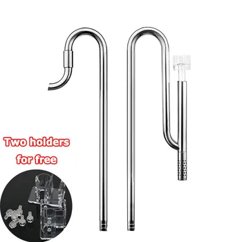 Stainless Steel Aquarium Water Pipe with Surface Skimmer Inflow and Outflow Filtering System for Grass Planted Tank Filter Fish
Stainless Steel Aquarium Water Pipe with Surface Skimmer Inflow and Outflow Filtering System for Grass Planted Tank Filter Fish