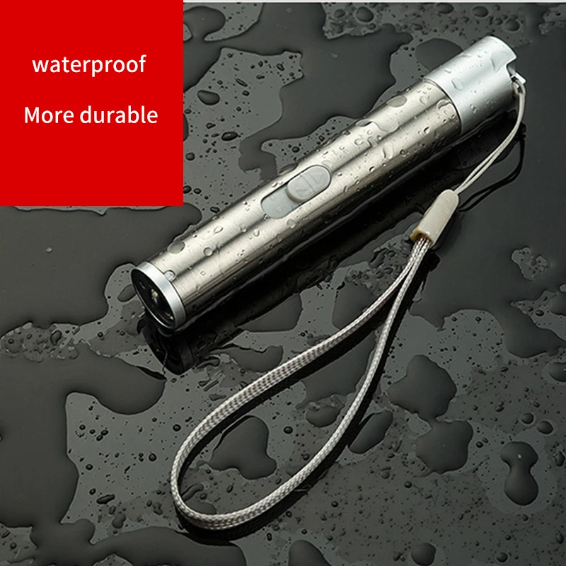 Mini Red Laser Pointer USB Rechargeable 3 In 1 Laser Pointer Flashlight For Cats Pet Training Tool LED Flash Light
Mini Red Laser Pointer USB Rechargeable 3 In 1 Laser Pointer Flashlight For Cats Pet Training Tool LED Flash Light