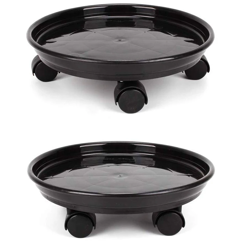 2 Packs of Plant Caddies, Round Potted Plant Stand with Wheels, Heavy Pot Rack Trolley Cart Tray Tray, with Universal Wheels for
2 Packs of Plant Caddies, Round Potted Plant Stand with Wheels, Heavy Pot Rack Trolley Cart Tray Tray, with Universal Wheels for