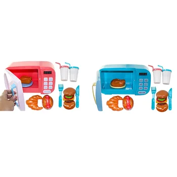 Children Pretend Play Toys Electric Home Appliances Simulation Microwave Oven with Light Rotate Playset for Kids Microwave Oven
Children Pretend Play Toys Electric Home Appliances Simulation Microwave Oven with Light Rotate Playset for Kids Microwave Oven