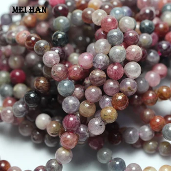 Meihan Natural ( 1 bracelet/set) rare colorful spinel 6-6.5mm smooth round loose beads stone for jewelry making DIY design
Meihan Natural ( 1 bracelet/set) rare colorful spinel 6-6.5mm smooth round loose beads stone for jewelry making DIY design
