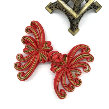 1Pair Chinese Button Knot Cloak Clasp Fastener Cardigan Clip Chrysanthemum Flower Chinese Frog Closure Button for Cheongsam
1Pair Chinese Button Knot Cloak Clasp Fastener Cardigan Clip Chrysanthemum Flower Chinese Frog Closure Button for Cheongsam