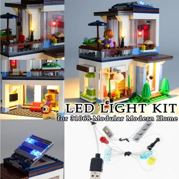 LED Lighting for 31068 Modular Modern Home Building Blocks Toys Bricks Decorative Lights Toy Bricks Building Kit Decoration
LED Lighting for 31068 Modular Modern Home Building Blocks Toys Bricks Decorative Lights Toy Bricks Building Kit Decoration