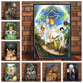 Cartoon Anime The Promised Neverland living room Home Decor Kids Room Wall Decor Quality Canvas Painting Poster Art Decor A808
Cartoon Anime The Promised Neverland living room Home Decor Kids Room Wall Decor Quality Canvas Painting Poster Art Decor A808