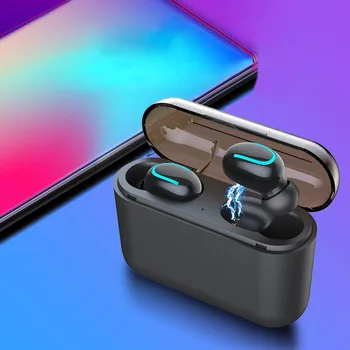 Bluetooth headset 5.0 two ear wireless stereo sports Bluetooth headset with mobile power supply
Bluetooth headset 5.0 two ear wireless stereo sports Bluetooth headset with mobile power supply