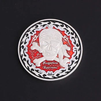 Commemorative Coin Famous Pirate Augustine Herman Collection Arts Gifts Souvenir 
Commemorative Coin Famous Pirate Augustine Herman Collection Arts Gifts Souvenir