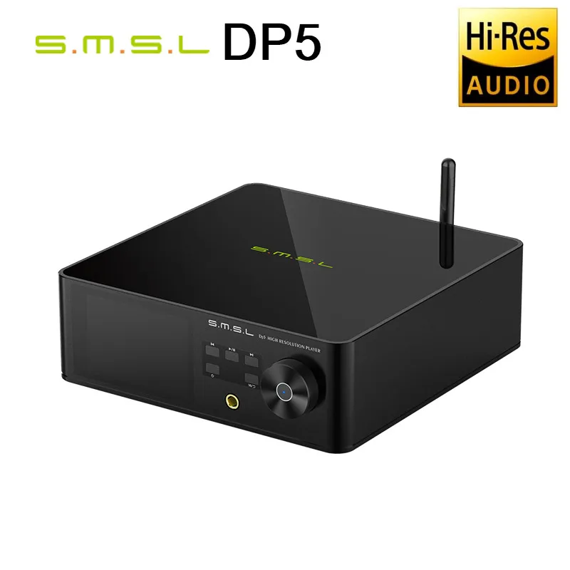 SMSL DP5 MQA Full Decoding HIFI Network Music Player ES9038Pro Steaming Playback DSD256 MQA DLNA SAMBA WIFI Player Smart home
SMSL DP5 MQA Full Decoding HIFI Network Music Player ES9038Pro Steaming Playback DSD256 MQA DLNA SAMBA WIFI Player Smart home