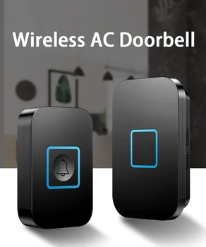 CACAZI A88 1 Receiver 1 Transmitter EU Plug 300M Remote Control Waterproof Intelligent Indicator Light Wireless Smart Doorbell
CACAZI A88 1 Receiver 1 Transmitter EU Plug 300M Remote Control Waterproof Intelligent Indicator Light Wireless Smart Doorbell