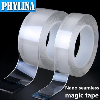 1PCS Nano Double sided adhesive Tape High Viscosity Strong Transparent Magic Glue Waterproof Invisible Universal Thickness 2mm
1PCS Nano Double sided adhesive Tape High Viscosity Strong Transparent Magic Glue Waterproof Invisible Universal Thickness 2mm